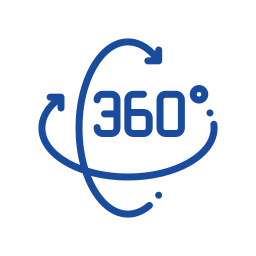360 degrees